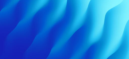 Blue abstract wavy background for banner, flyer and poster. Dynamic effect. Vector illustration. Cover design template. Can be used for advertising, marketing or presentation.