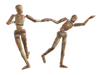 bois, mannequin, modèle, figure, andouille, floral, coloré, danser, jouet, corps, course, sport, personne, courir, homme, action, marionnette, poupée, gens, figurine, art, exercice, objet, artiste, co