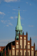 st nicholas church , image taken in stettin szczecin west poland, europe