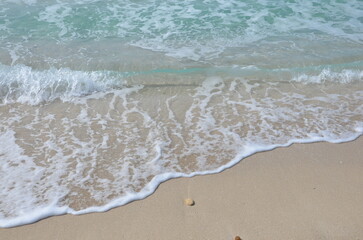 Fototapeta na wymiar Sea and sand scenery 