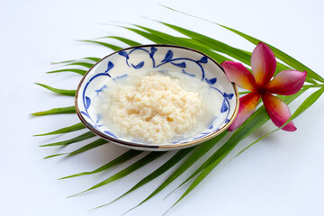 Thai sweet fermented sticky rice