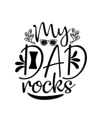 Cute Father's Day Svg, Dad SVG, Father SVG, Daughter Svg, Dad Cut File, Daddy Dxf File, Dad Svg Files for Cricut & Silhouette, Clipart, Png,The Man The Myth Daddy The Legend SVG PNG PDF, Dad Svg, Fath