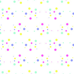 Polka dots colorful background. Holiday background, web icon, symbol, sign, romantic wedding, love card - vector abstract background 