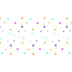 Polka dots colorful background. Holiday background, web icon, symbol, sign, romantic wedding, love card - vector abstract background 