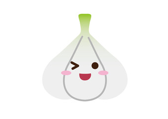 ニンニクキャラクター　線なし