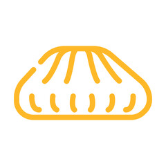 poses booze dumpling color icon vector. poses booze dumpling sign. isolated symbol illustration