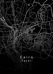 Cairo Egypt City Map