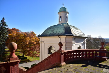 Ostrov castle park, Chapel of St. Florian