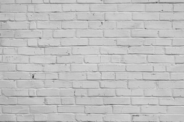 white brick wall