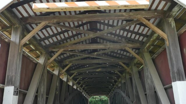 Covered bridge in the United States/Pont couvert aux Etats-Unis