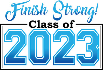 2023 finish strong blue
