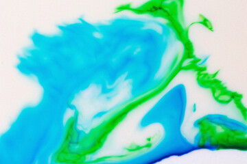 Aesthetic painting background. Abstract fluid acrylic texture. Grainy marbled abstract background. Liquid marble pattern