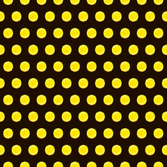 colorful simple vector pixel art seamless pattern of gold coin with pound symbol