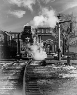 Old Steam Train