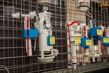 Plastic pipes for water sewerage system