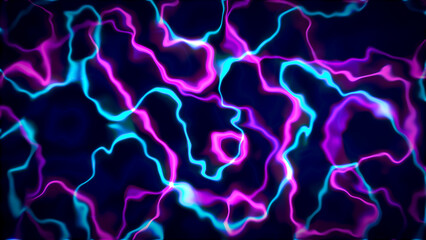 abstract background colored neon lines