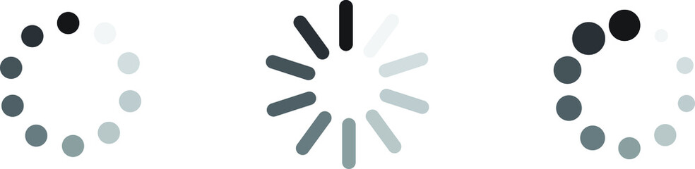 buffering, loading vector icon