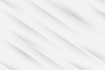 Fototapeta premium Elegant white background with abstract lines Premium Vector