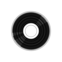 Digital storage devices evolution. Data storage from 20th century to 2020s. History of development of information carriers. Set of data carriers. Vector flat illustration