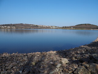 Bostalsee - Stausee im nördlichen Saarland