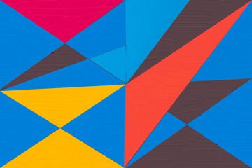 Colorful striped pattern. Wavy stylish abstract background.