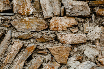 Fototapeta premium Old Castle brick Wall Texture