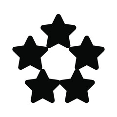 Star icon vector set. rating illustration sign collection. ranking symbol. assessment logo.