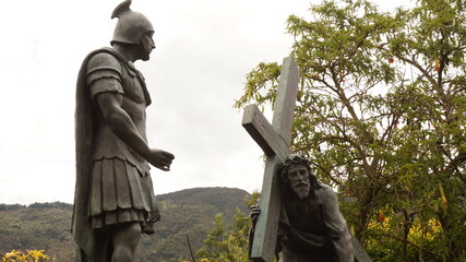 Obraz premium statue of jesus