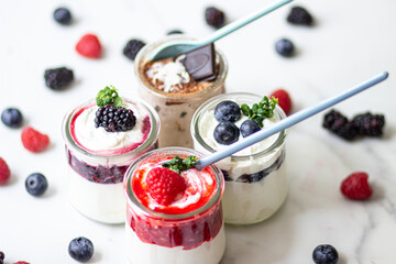 Jogurt / Skyr / Quark with Berries