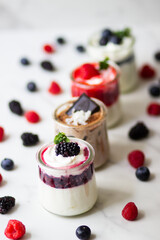 Jogurt / Skyr / Quark with Berries