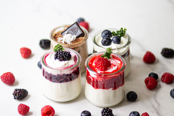 Yogurt with Berries