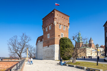 Thief Tower, royal castle Wawel, Kraków city, (UNESCO), Poland