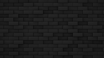 Decorative background. Dark brick texture
