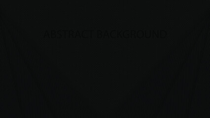 Black geometric background. Vector illustration. 