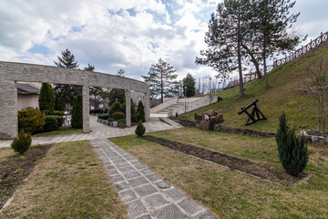 Medieval stone fortress Kaleto located near Mezdra city