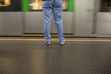 Milano metro underground