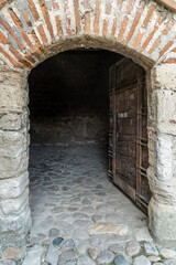Entrance to a fortress dungeon