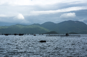 Panoramic view of Nha Trang bay