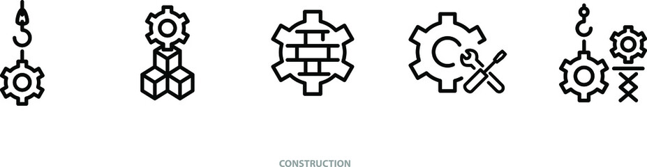 construction project manager icon , vector