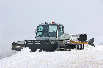 Snow Groomer at work