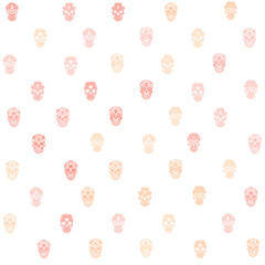 skull pattern, skull seamless background texture