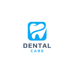 Modern and creative dental icon logo design inspiration