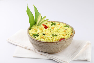 South Indian food Mango Rice Indian vegetarian food mango rice
