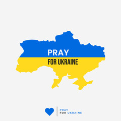 Ukraine war typography social media post