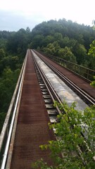 Fototapeta premium alte bahnschiene