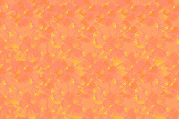 Abstract orange background, Decorative paper, Uniform texture, Leaf full of patterns, Vectorial for printing, Textures for design, Decorative background, For packaging.
