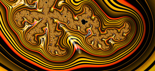 Abstract Swirl fractal background. Wallpapaer background logo geometric beautiful pattern