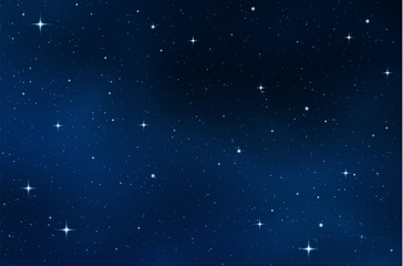 Obraz premium star background in space, galaxy, starry night sky