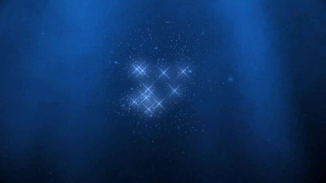 Sparkling Flare Underwater Reveal Logo Effect