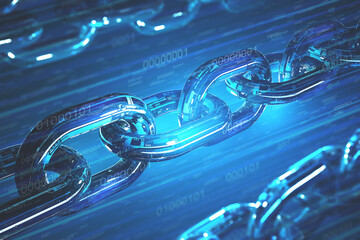 Blockchain Technologie © m.mphoto